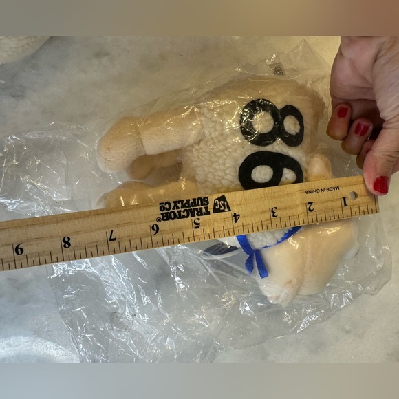 SERTA Wool Counting Sheep Plush #86 Brown Eyes Lamb Curto Toy - Picture 7 of 9